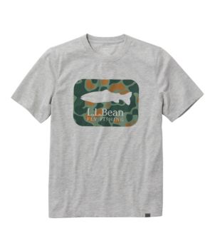 Men's Technical Fishing Graphic Tees, Short-Sleeve