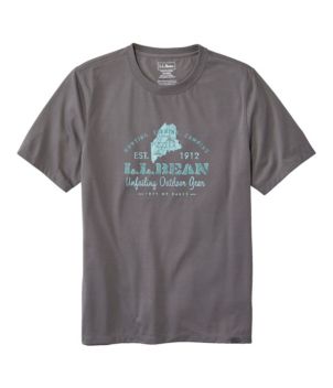 Men's Technical Fishing Graphic Tees, Short-Sleeve