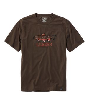 Men's Technical Fishing Graphic Tees, Short-Sleeve
