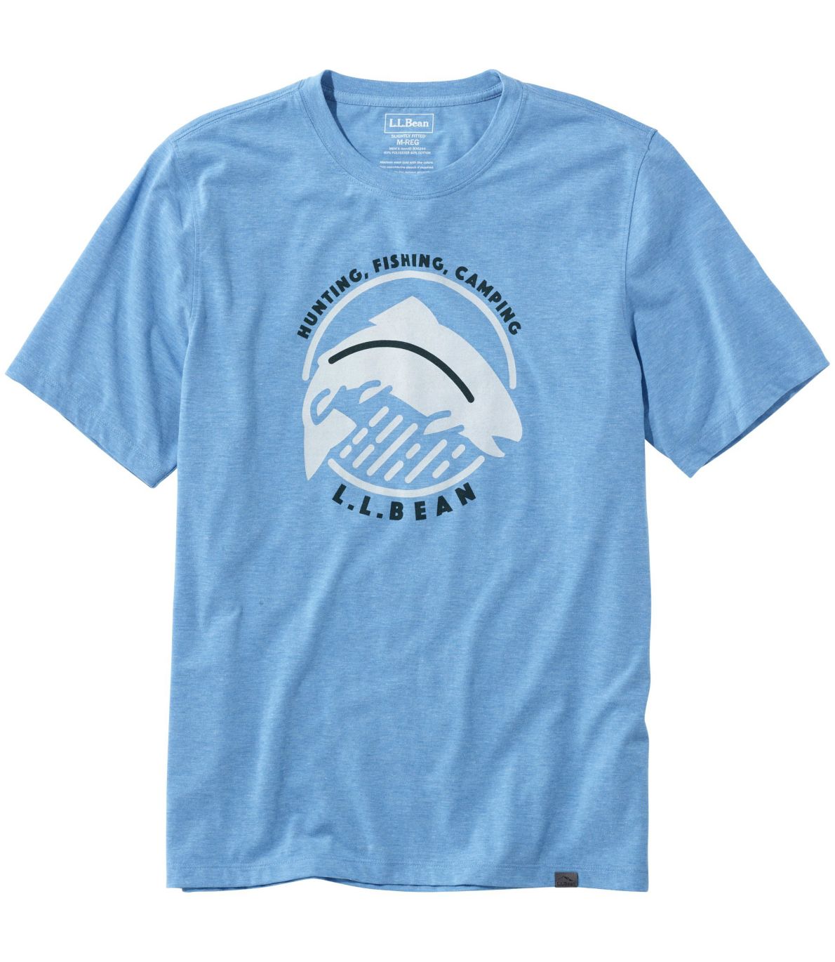 Men's Technical Fishing Graphic Tees, Short-Sleeve