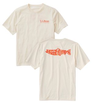 Men's Technical Fishing Graphic Tees, Short-Sleeve