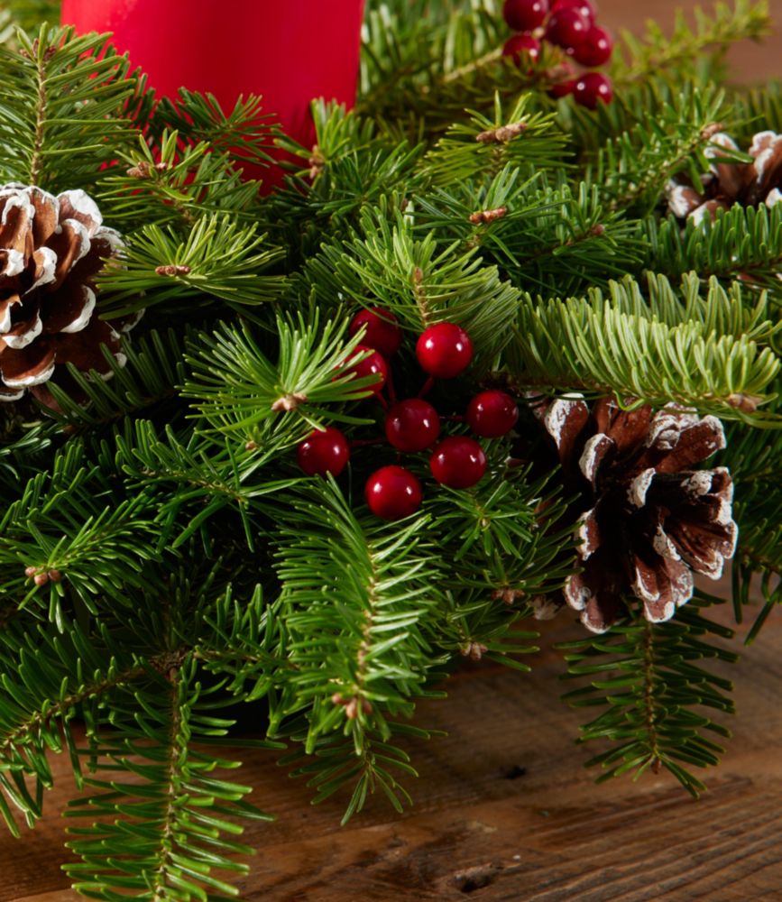 Traditional Balsam Centerpiece, Pillar