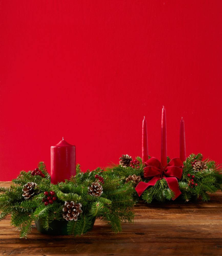 Traditional Balsam Centerpiece, Pillar