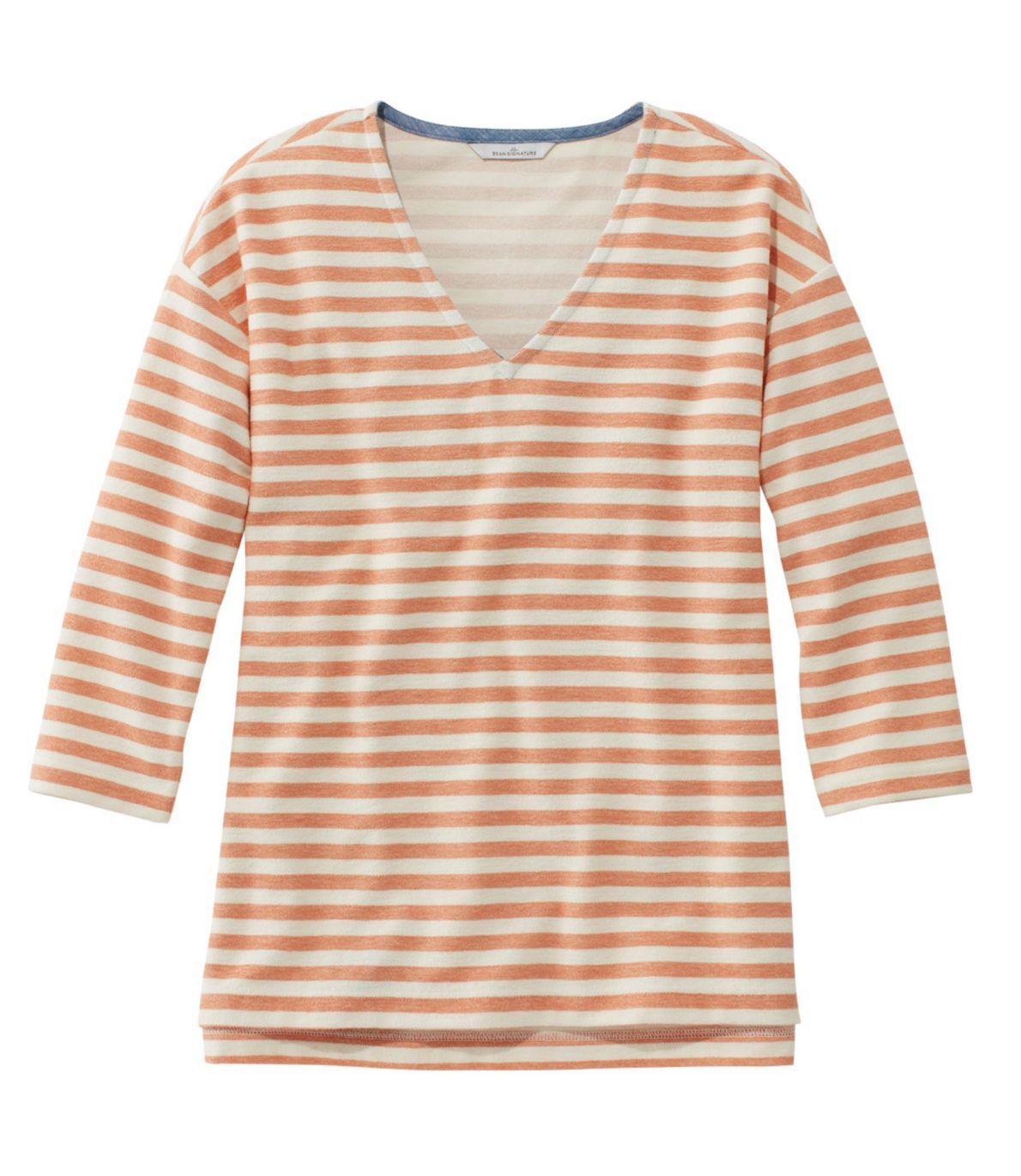 Women's Signature French Sailor Knit Tee, V-Neck