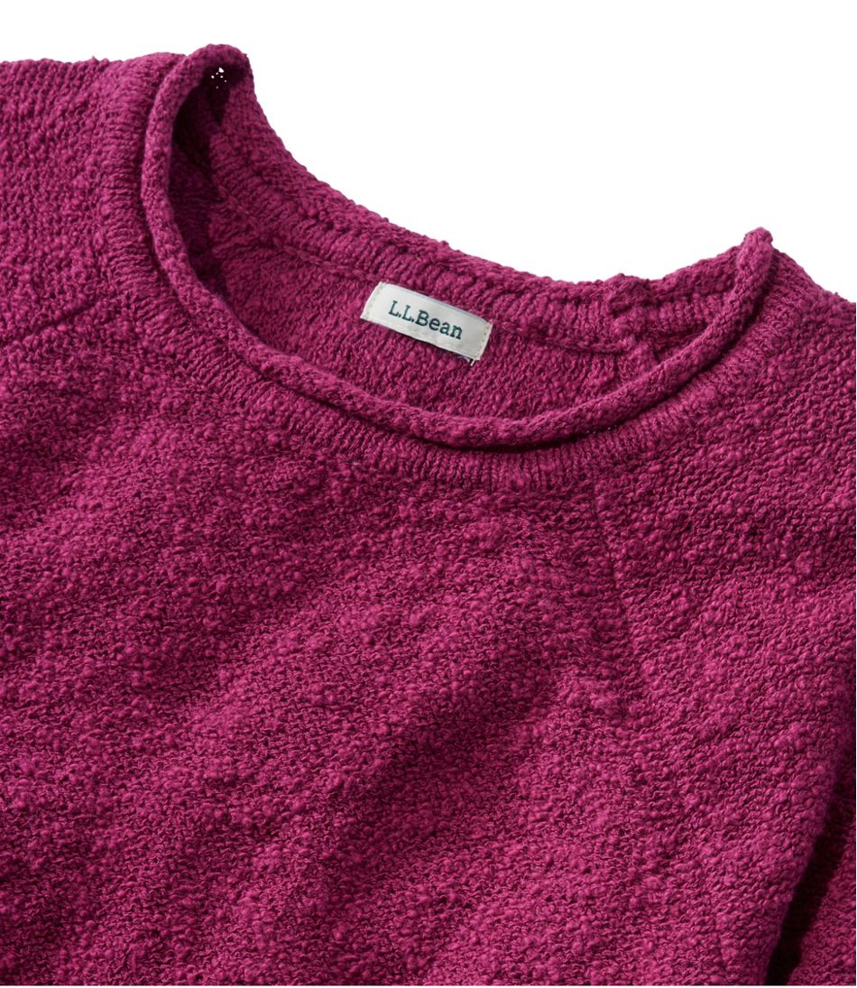 Women's Midweight Cotton Slub Rollneck Pullover | Sweaters at L.L.Bean