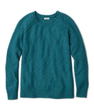 Women's Midweight Cotton Slub Rollneck Pullover