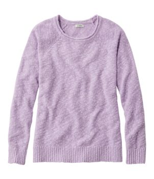 Women's Midweight Cotton Slub Rollneck Pullover