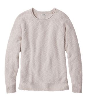 Women's Midweight Cotton Slub Rollneck Pullover