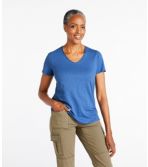 Women's Organic Cotton Tee, V-Neck Short-Sleeve