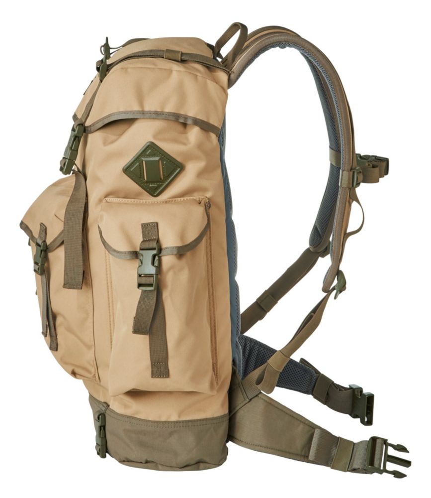 khaki rucksack