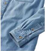 Women's L.L. Bean Heritage Washed Denim Shirt, Long-Sleeve