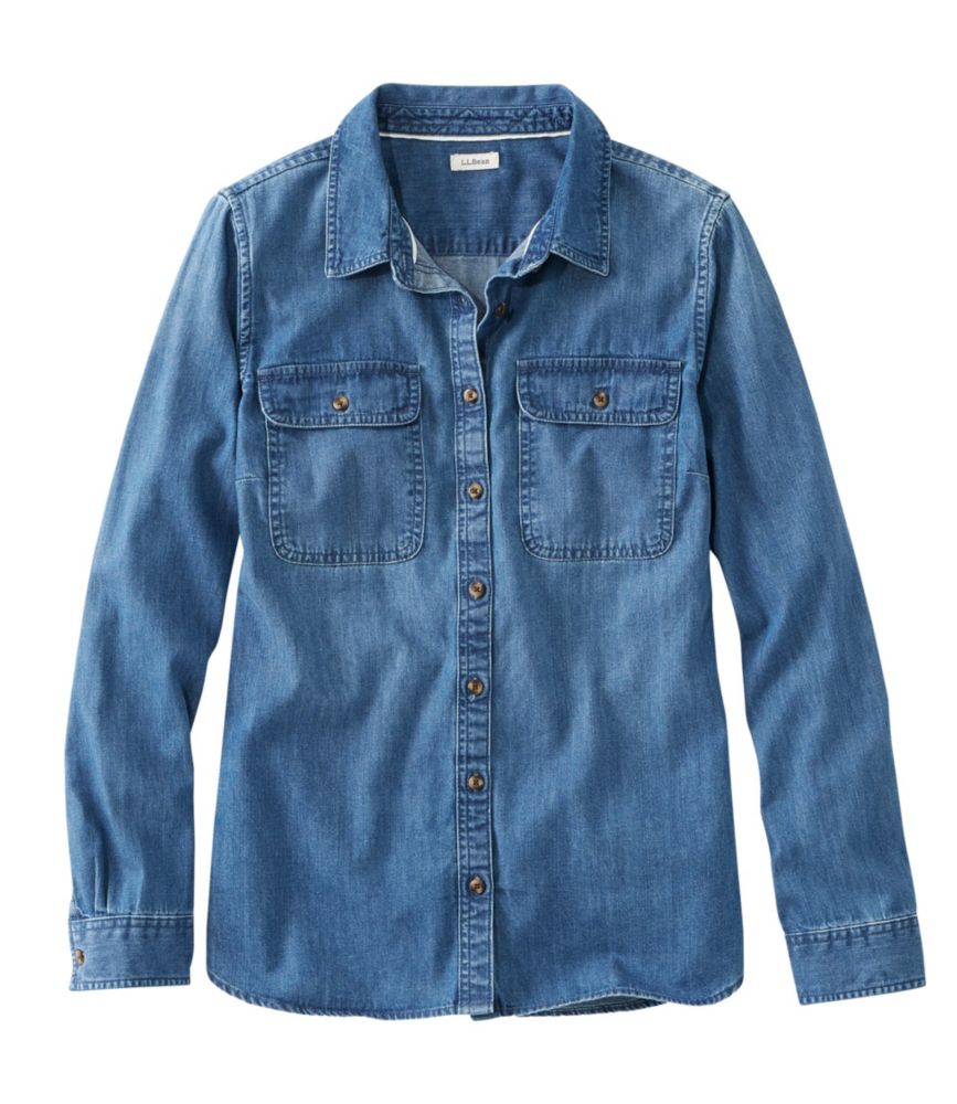 Women's Heritage Washed Denim Shirt