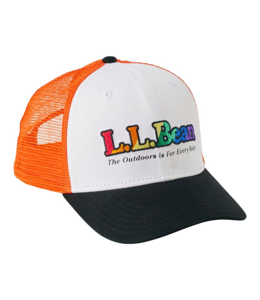 Adults' L.L.Bean Trucker Hat, Rainbow L.L.Bean, small image number 1