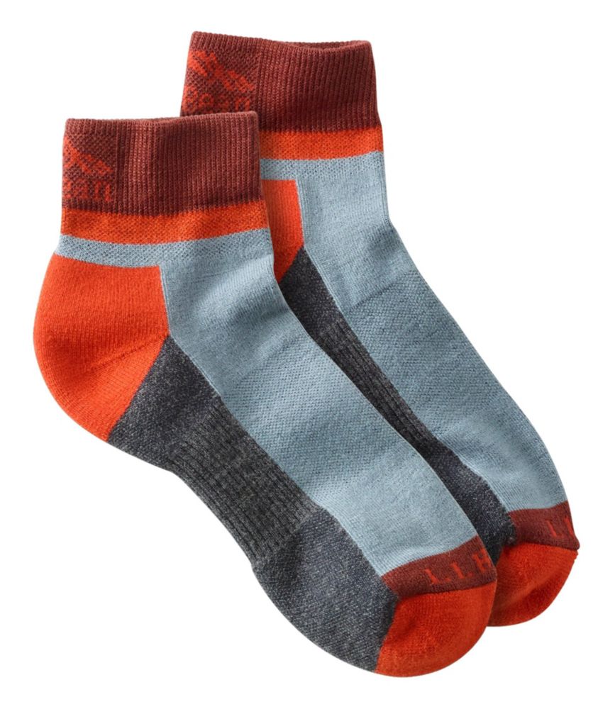 Men's PrimaLoft Performance Socks, QuarterCrew Socks at L.L.Bean