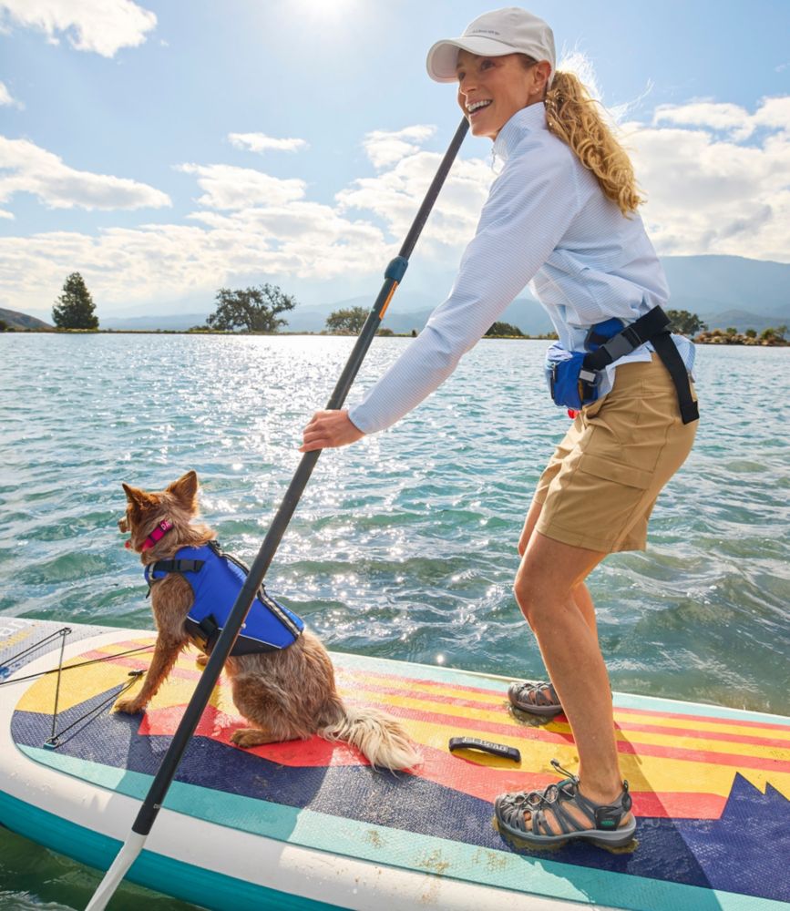 L.L.Bean Dog Flotation Device Paddling at L.L.Bean