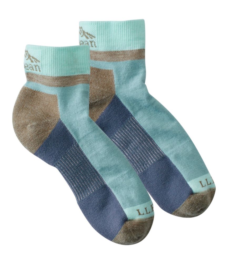Women's PrimaLoft Performance Socks, 1/4 Crew Socks at L.L.Bean
