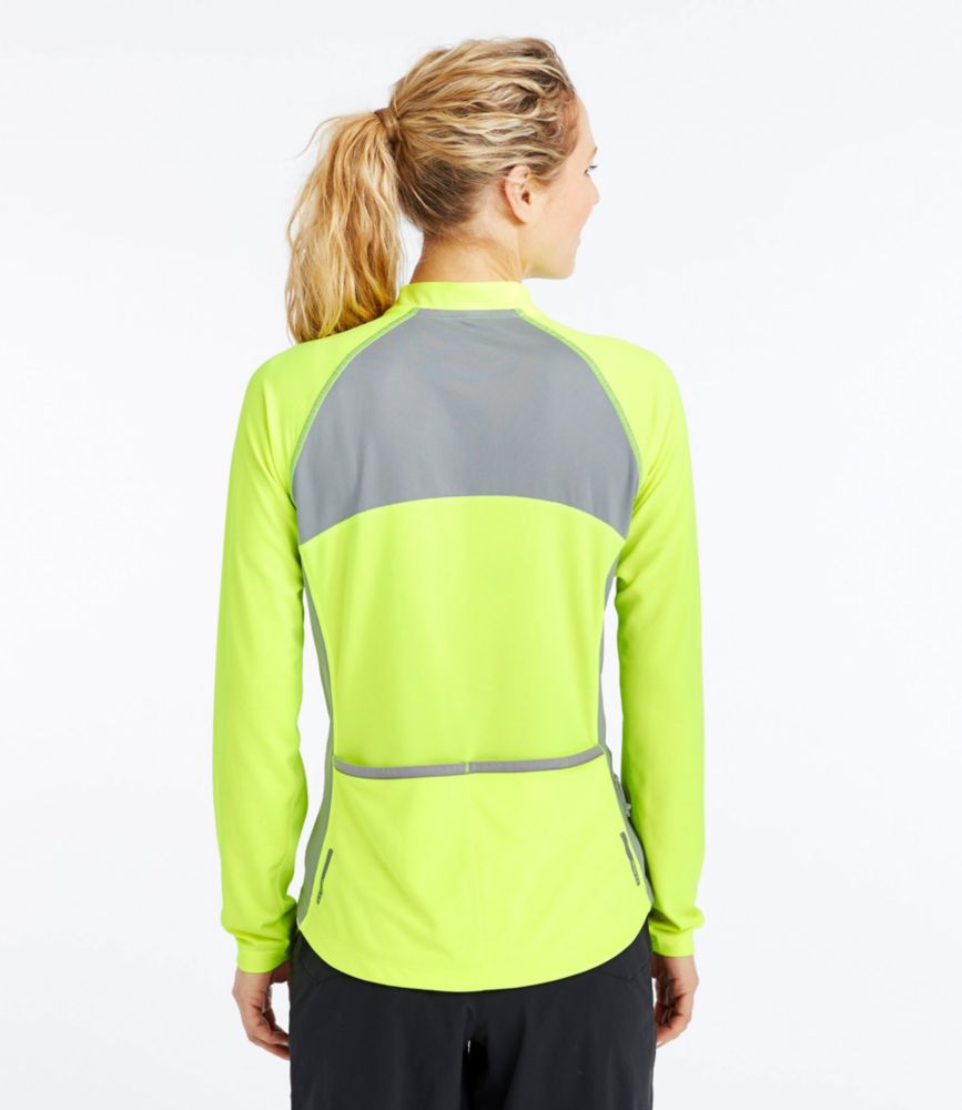 Women's L.L.Bean Comfort Cycling Jersey, LongSleeve Activewear at L