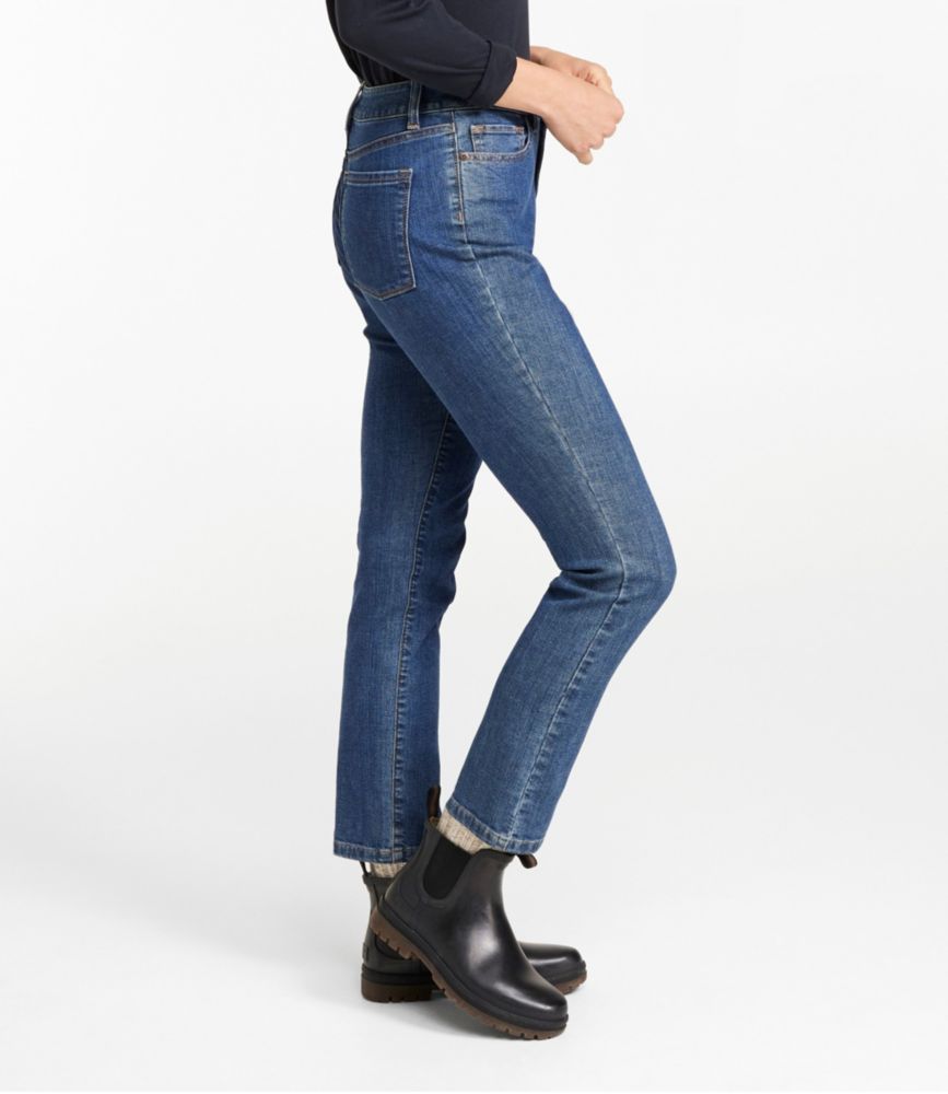 Women's True Shape Jeans, High-Rise Slim-Leg Ankle, Stonewashed, small image number 4