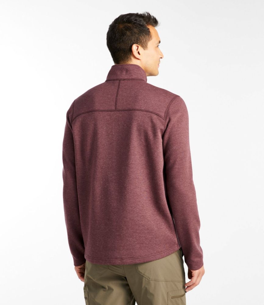 knit quarter zip pullover