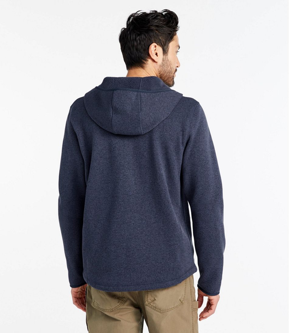 Men's Bean's Sweater Fleece, Hooded Full-Zip Jacket | Men's at L.L.Bean