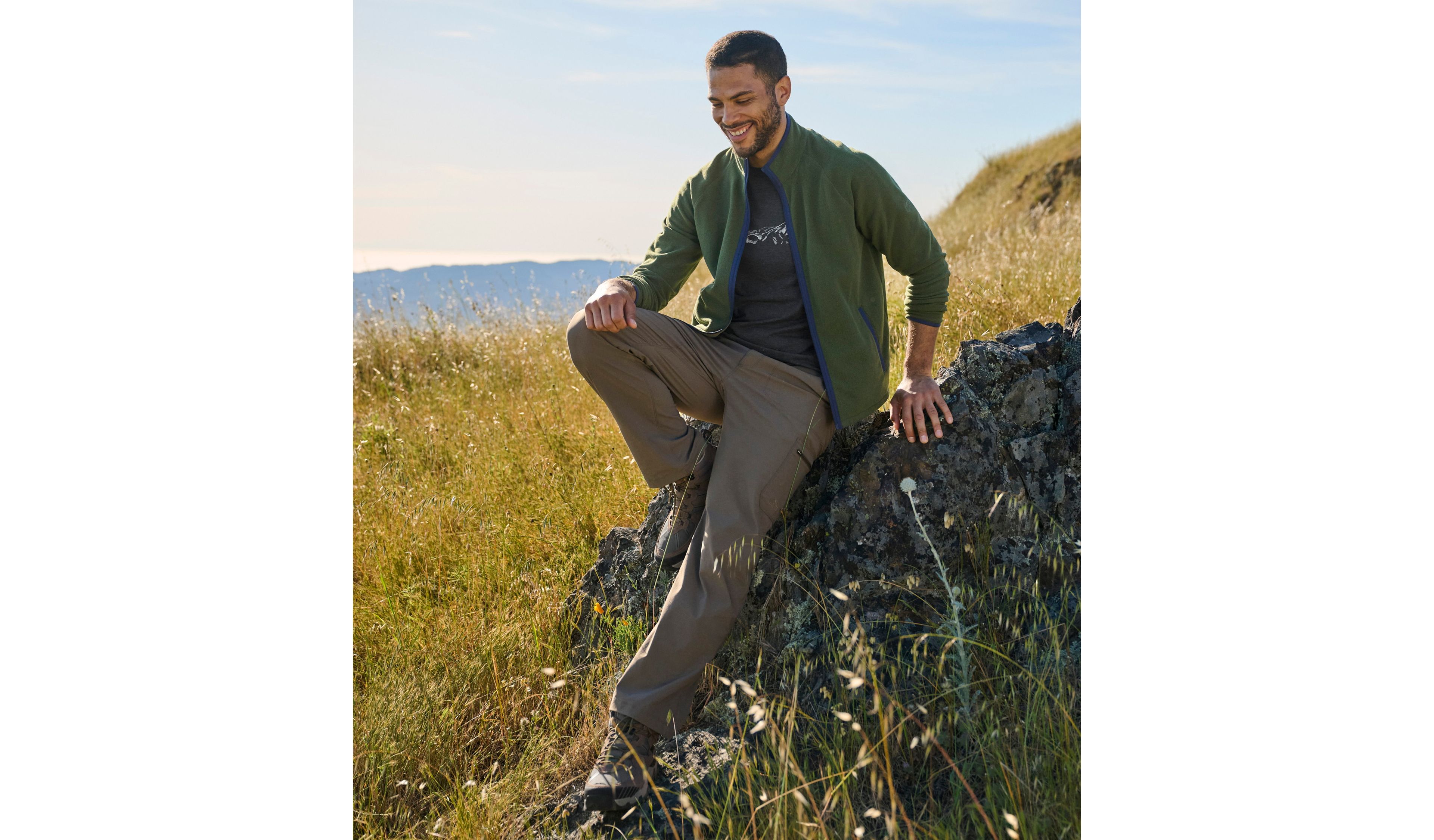 Men's Water-Resistant Cresta Pants, Standard Fit