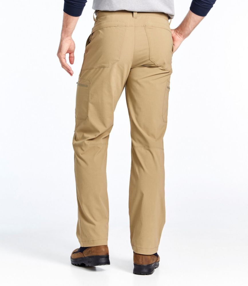 Men's Water-Resistant Cresta Hiking Pants, Natural Fit, Platinum, small image number 3