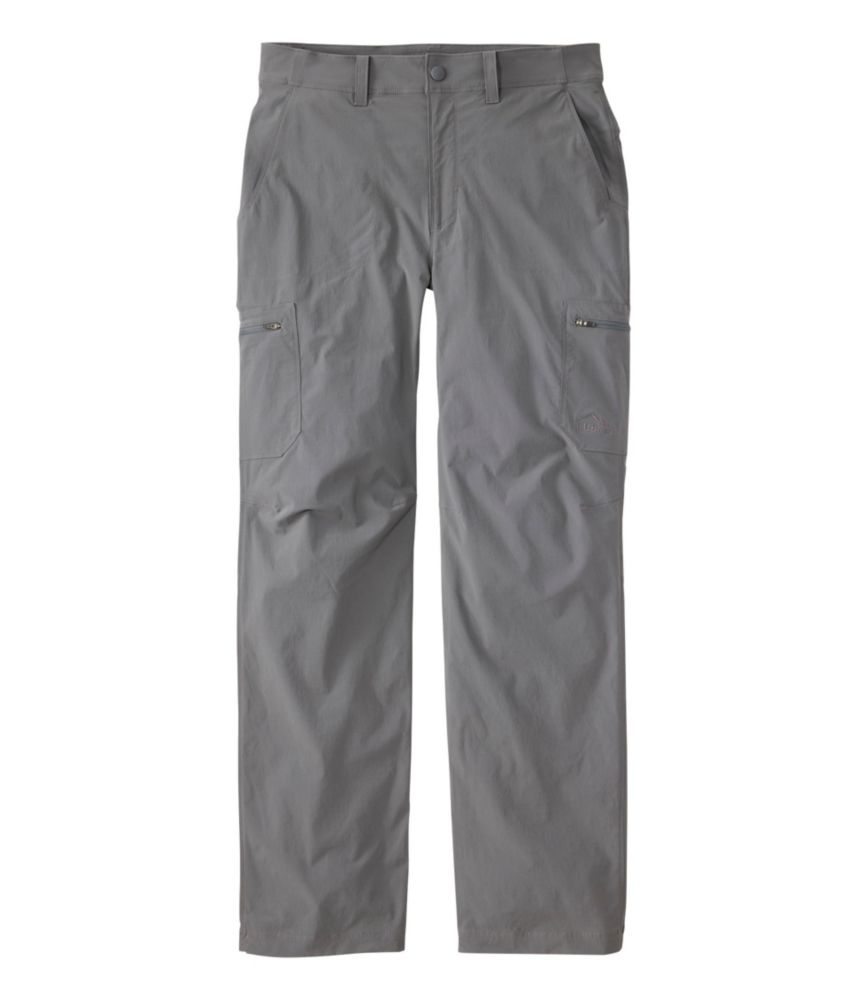 Men's Water-Resistant Cresta Hiking Pants, Natural Fit, Platinum, small image number 1