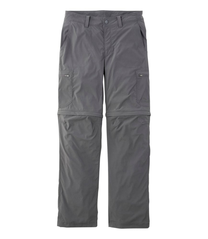 Men's Water-Resistant Cresta Hiking Zip-Off Pants, Standard Fit, Alloy Gray, small image number 1