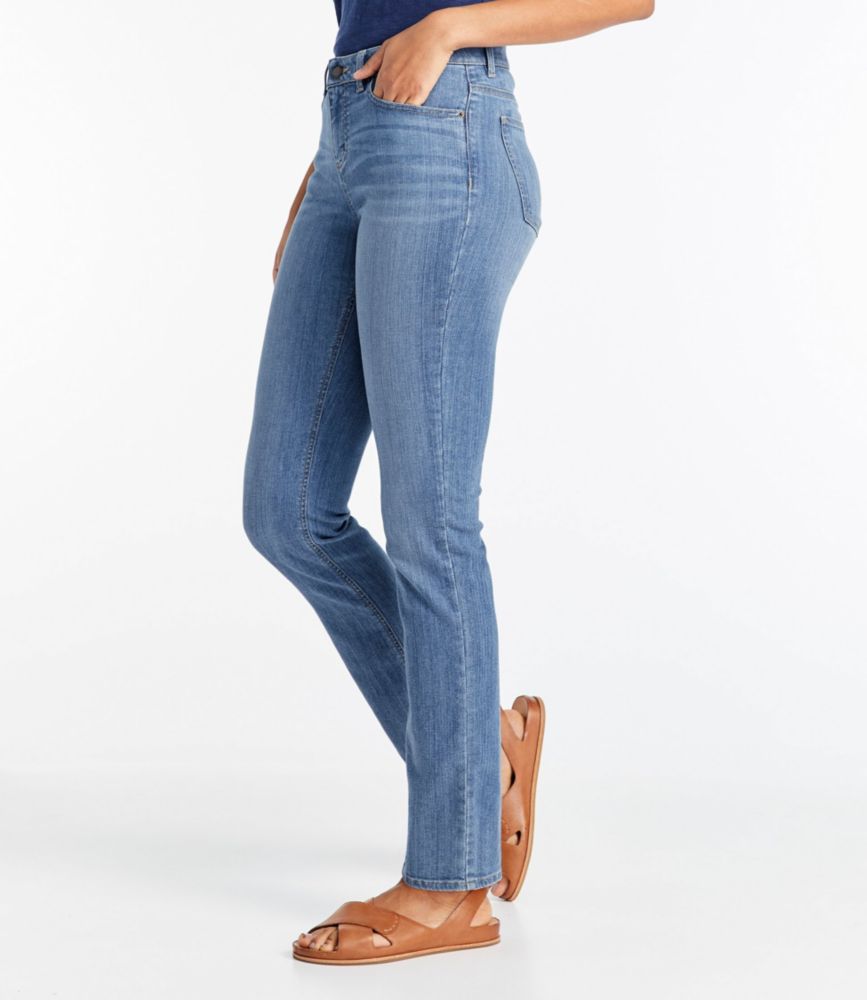 ladies petite straight leg jeans