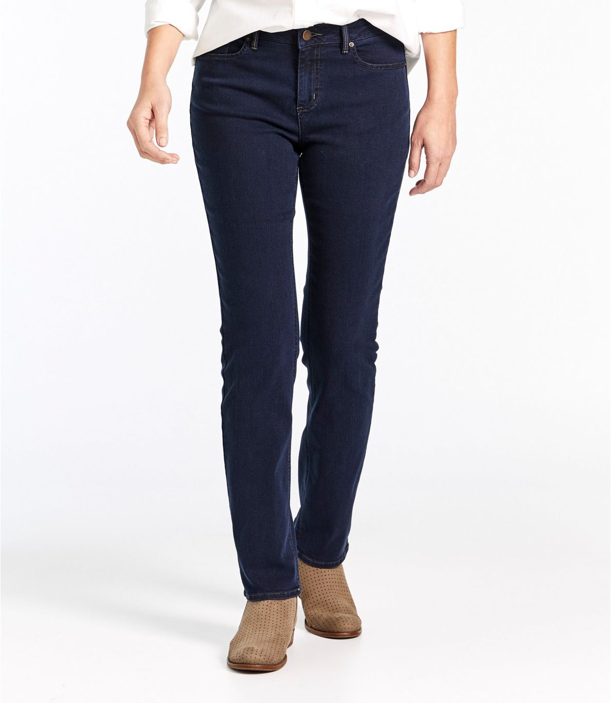 Women's True Shape Tencel Jeans, Straight-Leg