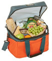 Softpack Cooler, Picnic, Cherry Tomato/Dark Teal Blue, small image number 3