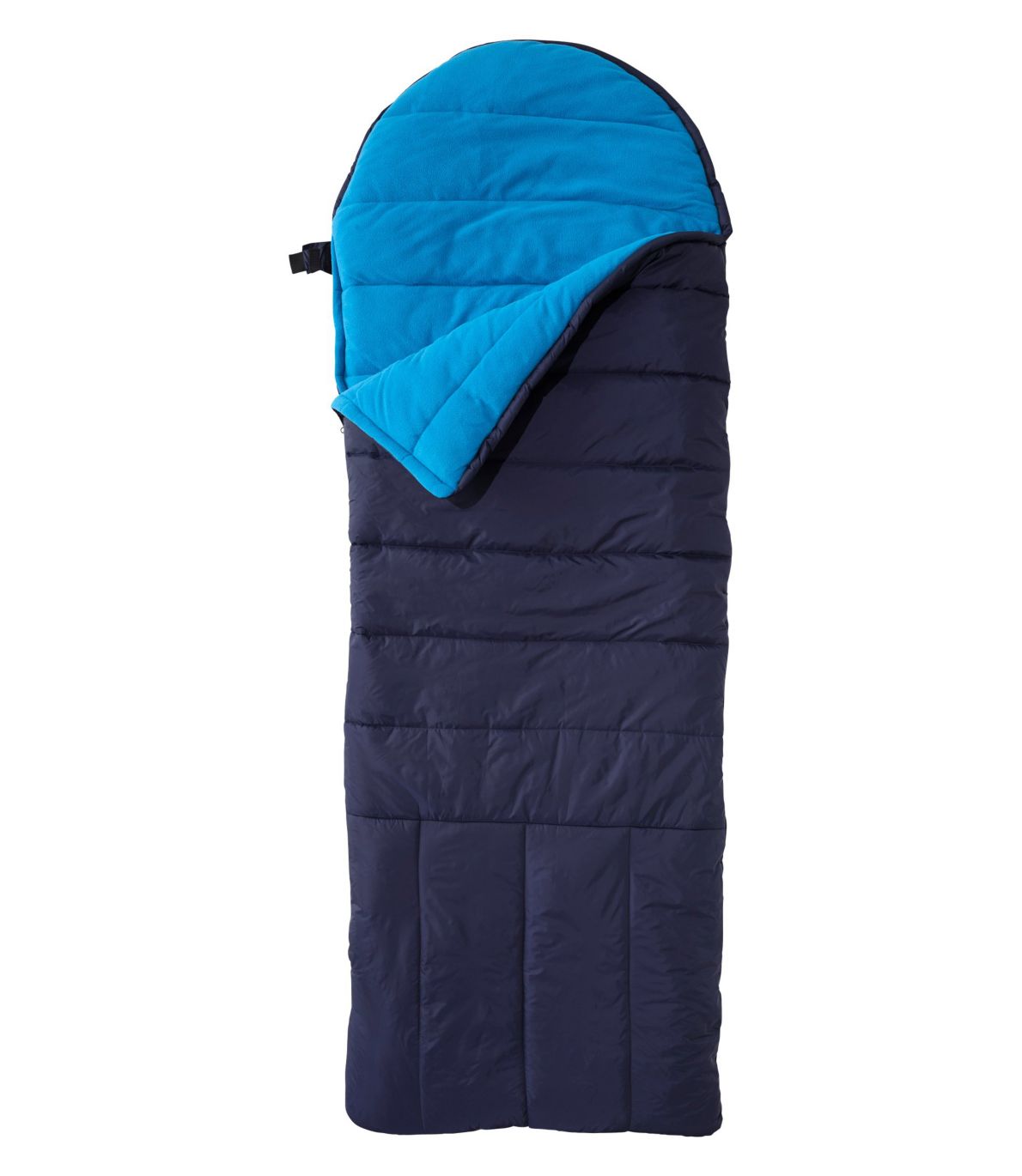Kids' Deluxe Fleece-Lined Camp Bag, 30°