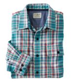 Men's Northwoods Twill Shirt, Long Sleeve, Plaid