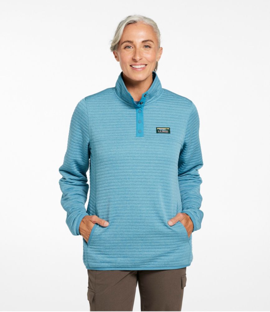 Women's Airlight Knit Pullover, Dusty Periwinkle Heather, small image number 2
