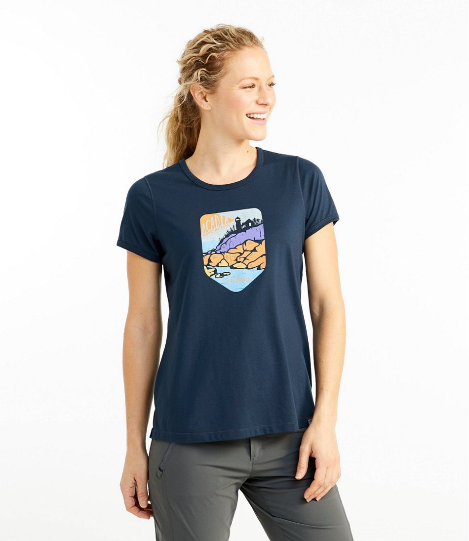 Women's L.L.Bean Graphic T-Shirt, Short-Sleeve