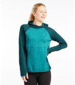 Women's Adventure Grid Fleece Pullover Hoodie, Color Block