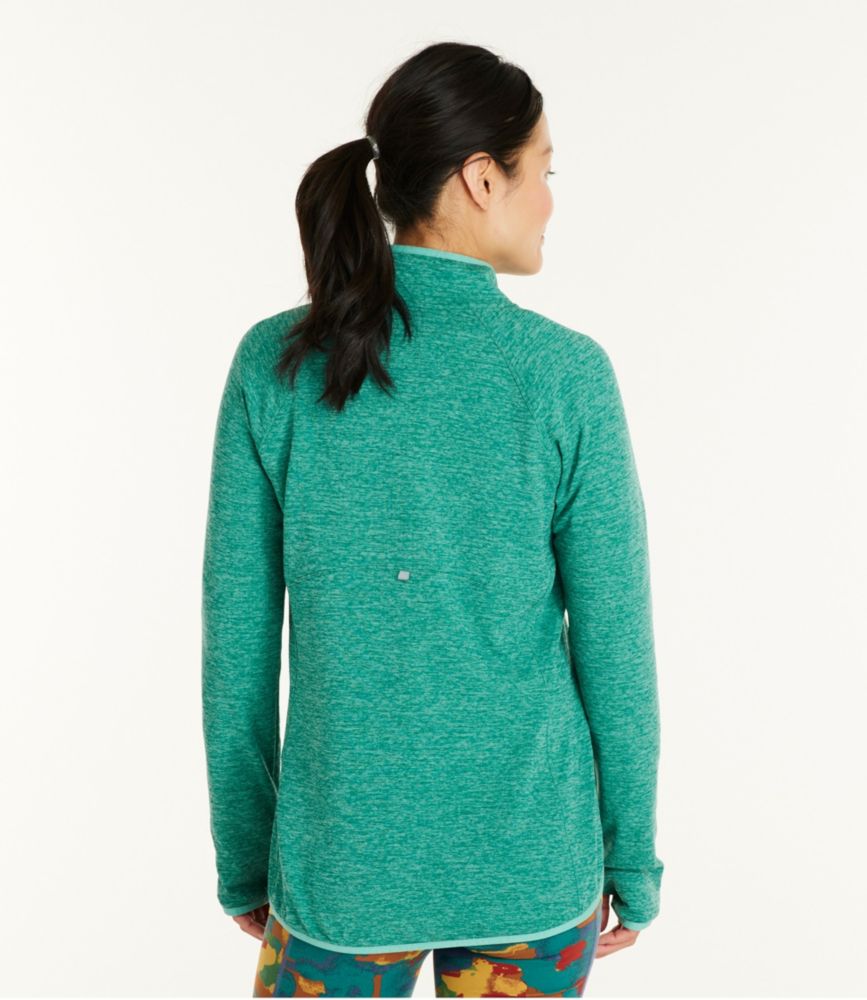 Women's Adventure Grid Fleece Quarter-Zip Pullover, , small image number 3