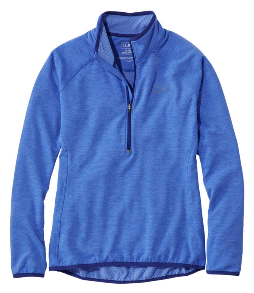 Women's Adventure Grid Fleece Quarter-Zip Pullover, , small image number 4