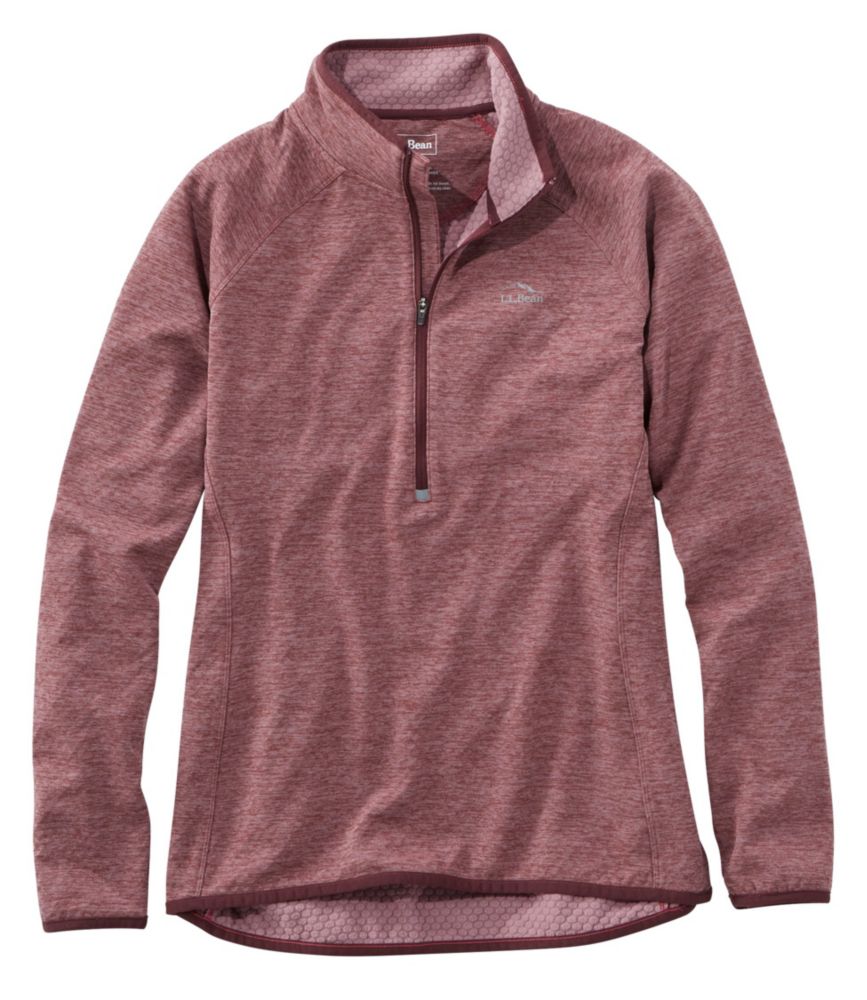 fleece quarter zip sweatshirt