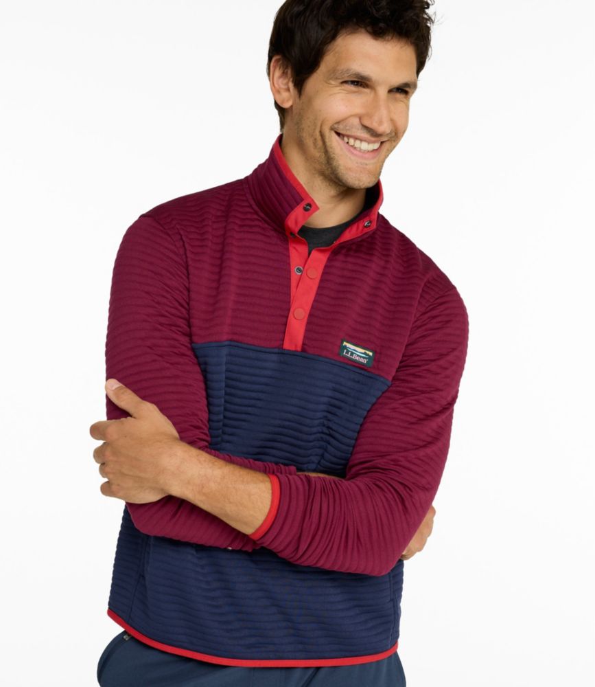 Men's Airlight Knit Pullover, Colorblock