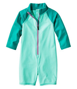 Toddlers' Sun-and-Surf Bodysuit, Colorblock