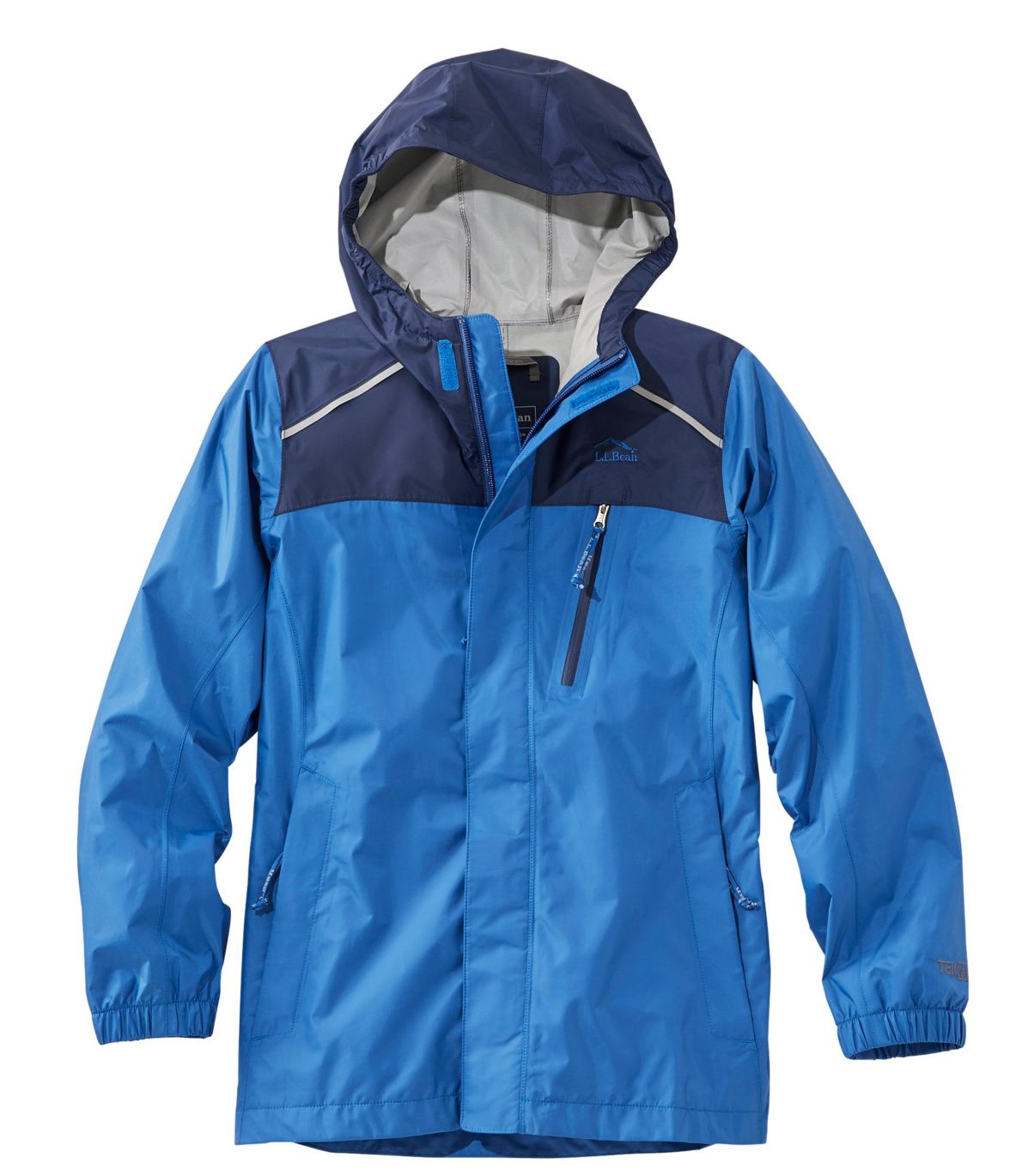 Kids' Trail Model Rain Jacket, Colorblock at L.L. Bean