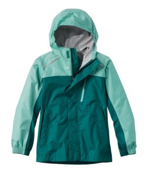 Kids' Trail Model Rain Jacket, Colorblock