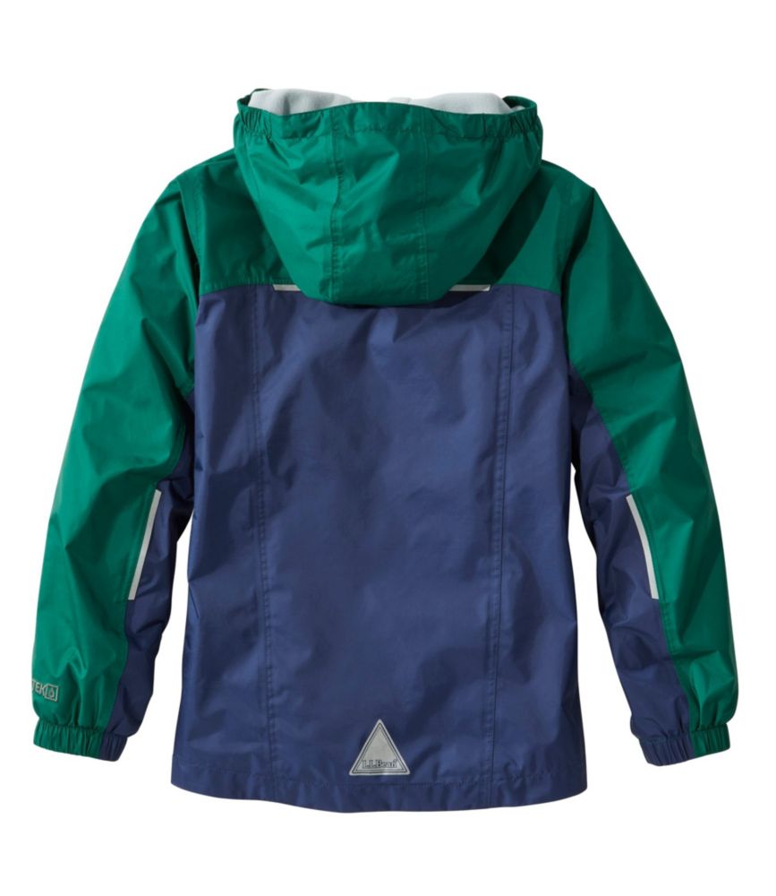 Kids' Trail Model Rain Jacket, Lined, Colorblock | Kids' at L.L.Bean