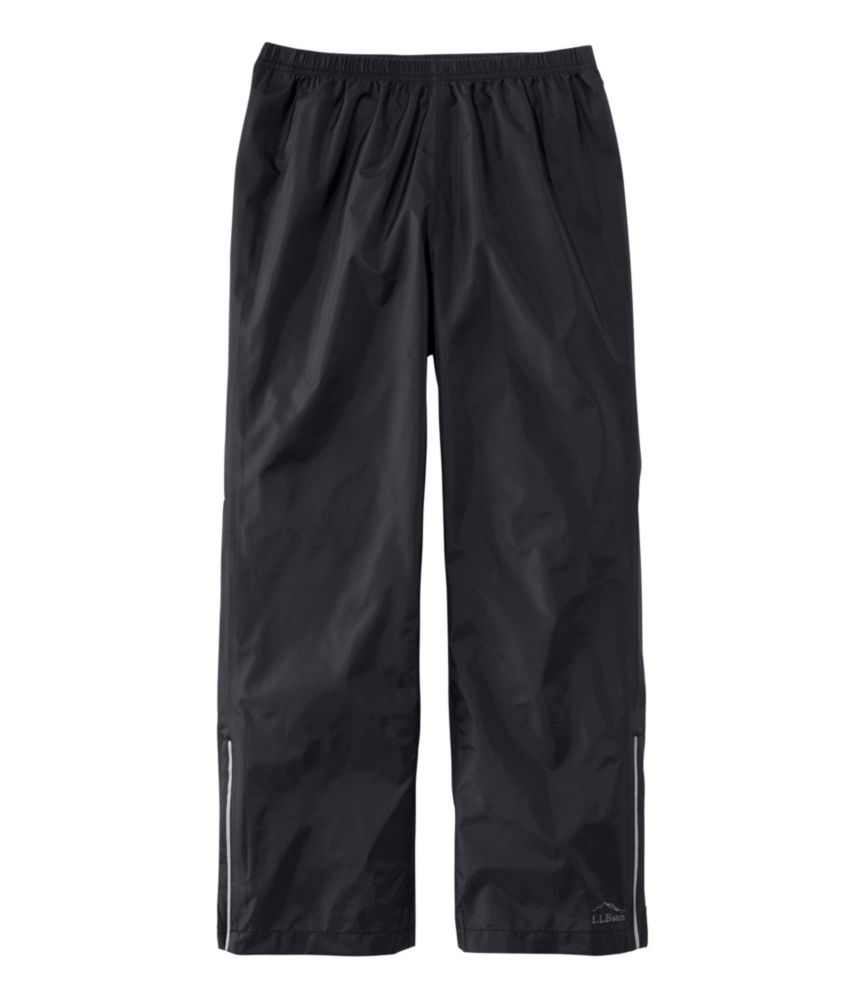 Kids' Trail Model Rain Pants, Black, small image number 1