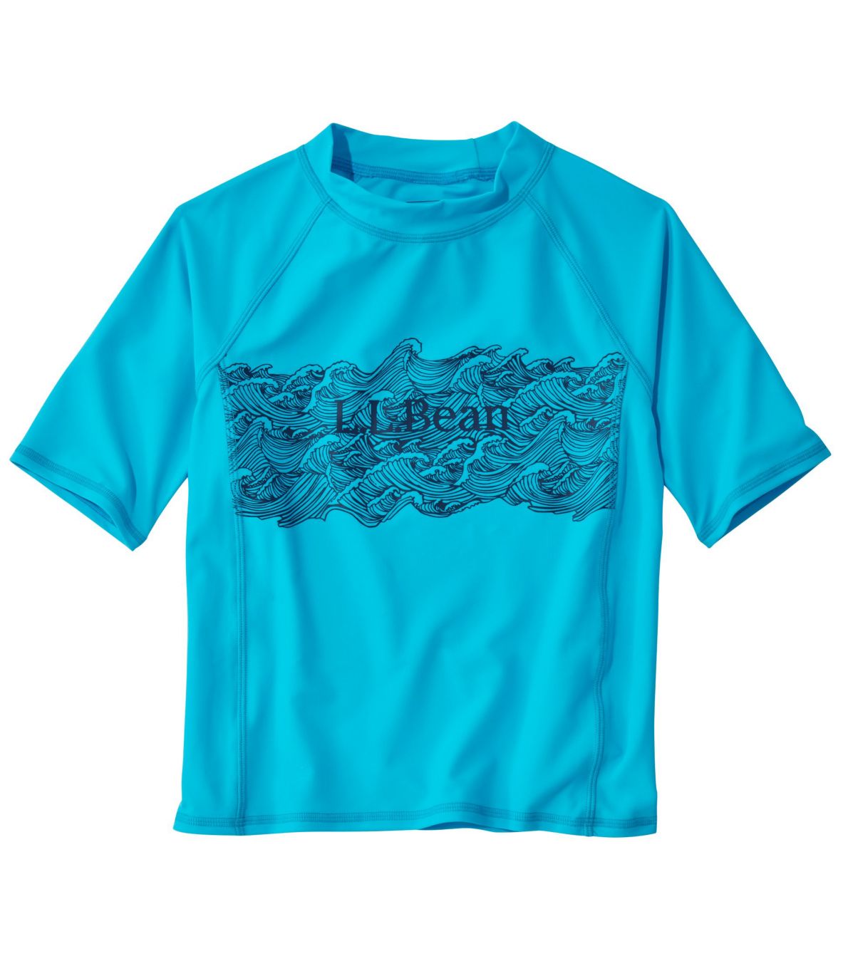 Kids' Sun-and-Surf Shirt, Short Sleeve, Graphic