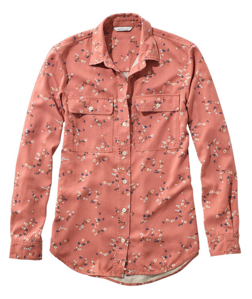 Image of Women's Signature Utility Shirt, Print Pink XS