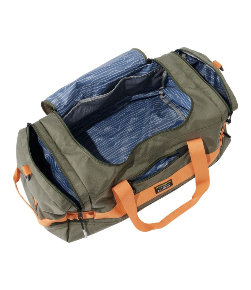 Mountain Classic Cordura Duffle, Small, Deep Olive/Nectarine, small image number 3