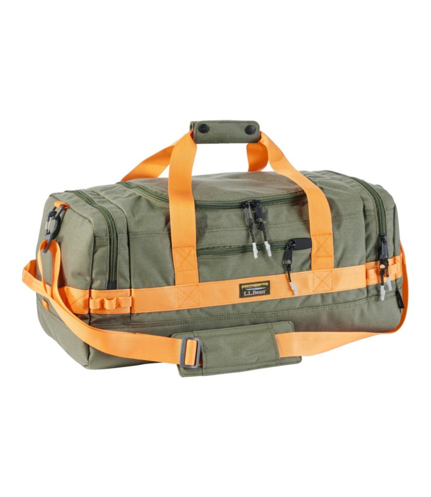 Mountain Classic Cordura Duffle, Small, Deep Olive/Nectarine, small image number 1