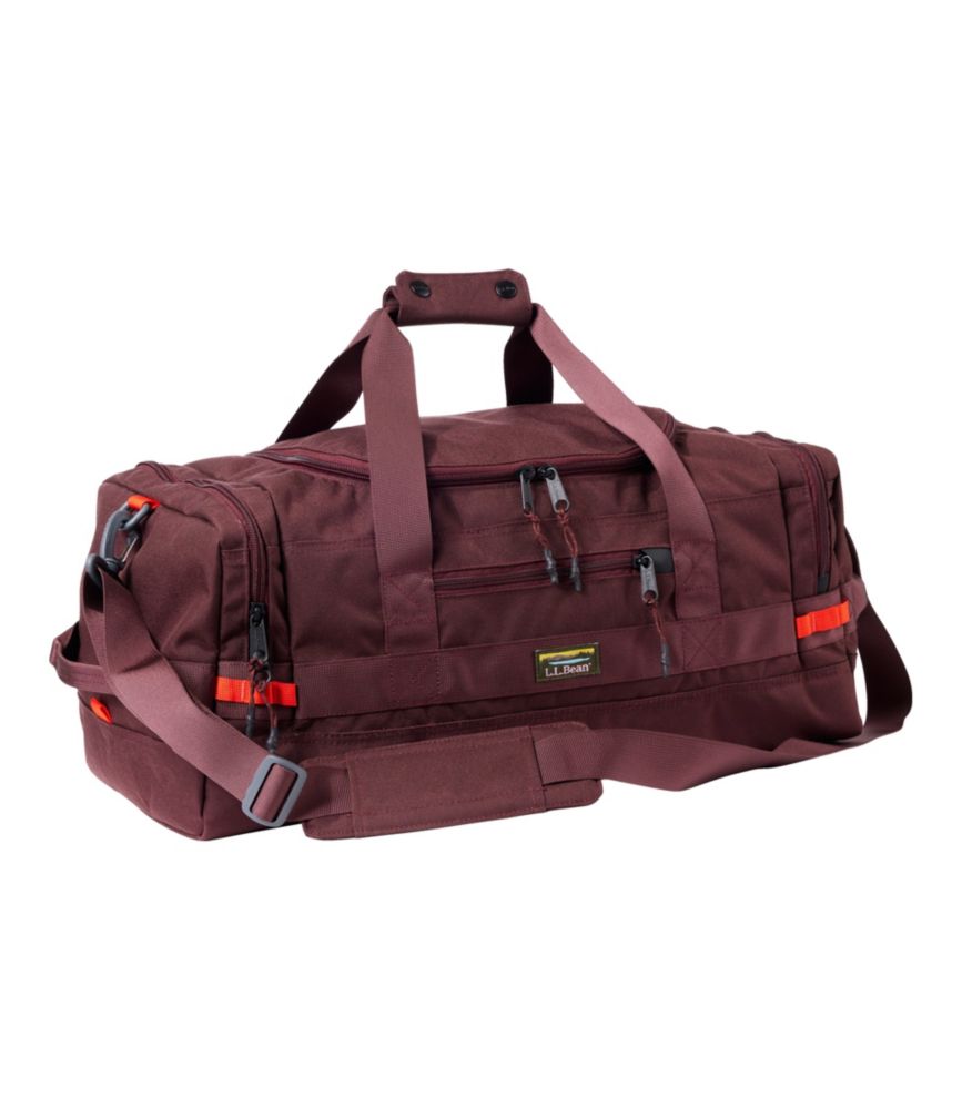 Mountain Classic Cordura Duffle, Small, Burgundy Brown/Orange, small image number 1